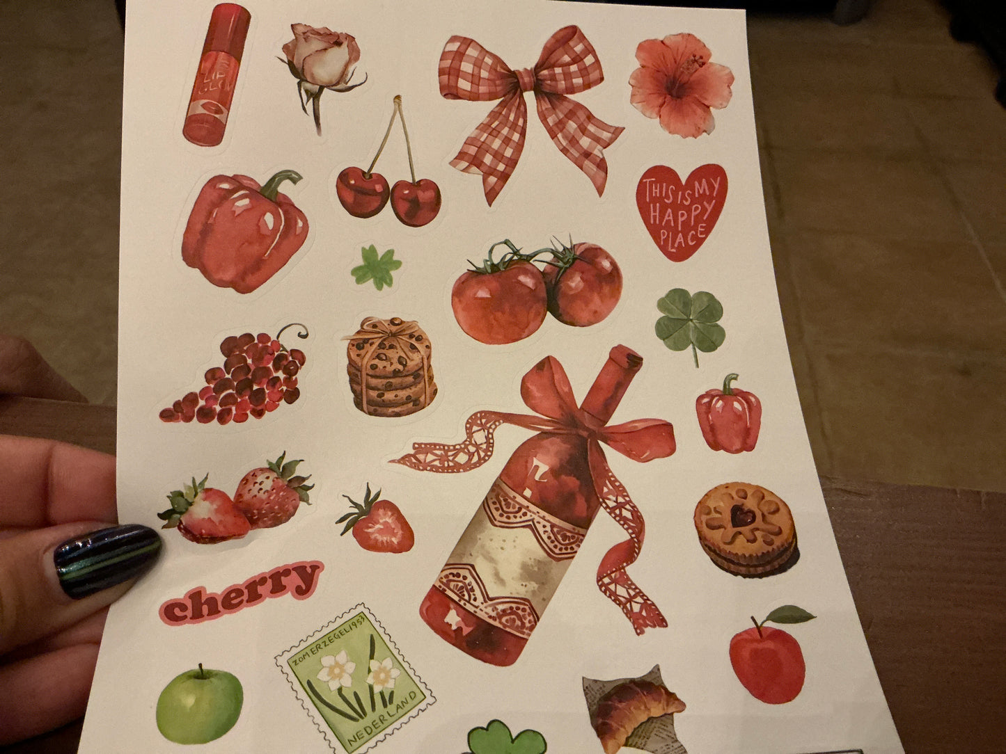 Sticker sheet variety