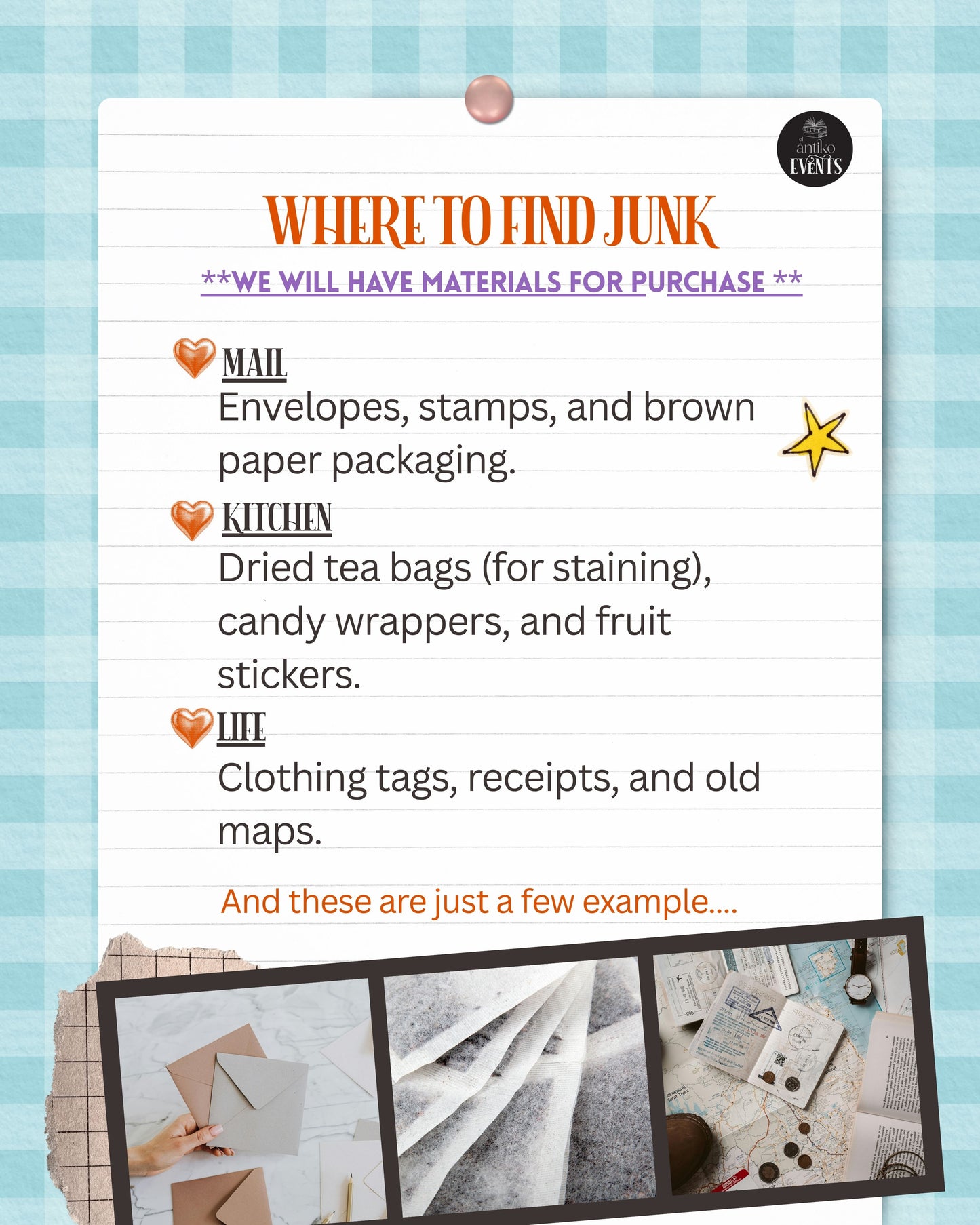 Junk Journaling Event